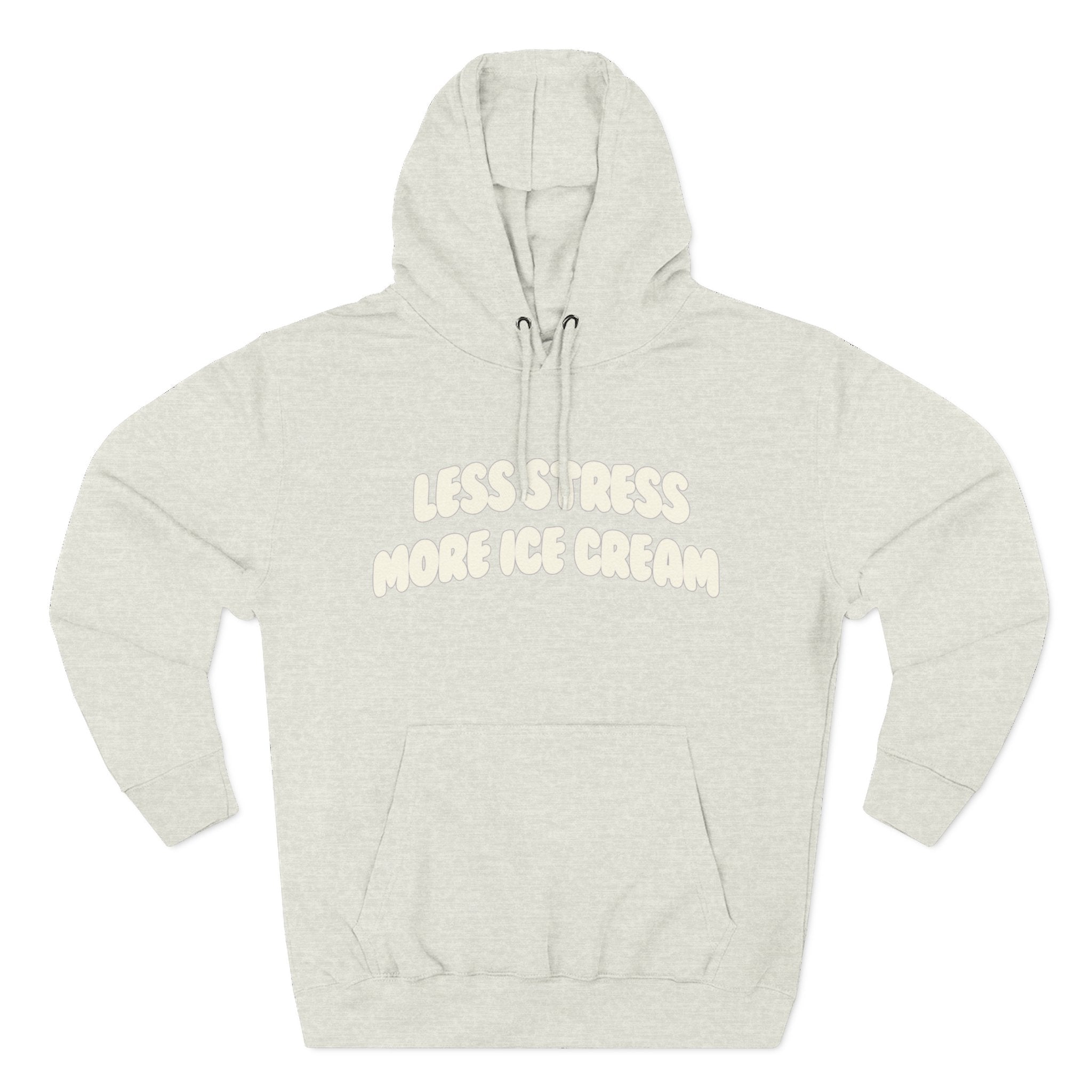 Less Stress More Ice Cream Hoodie