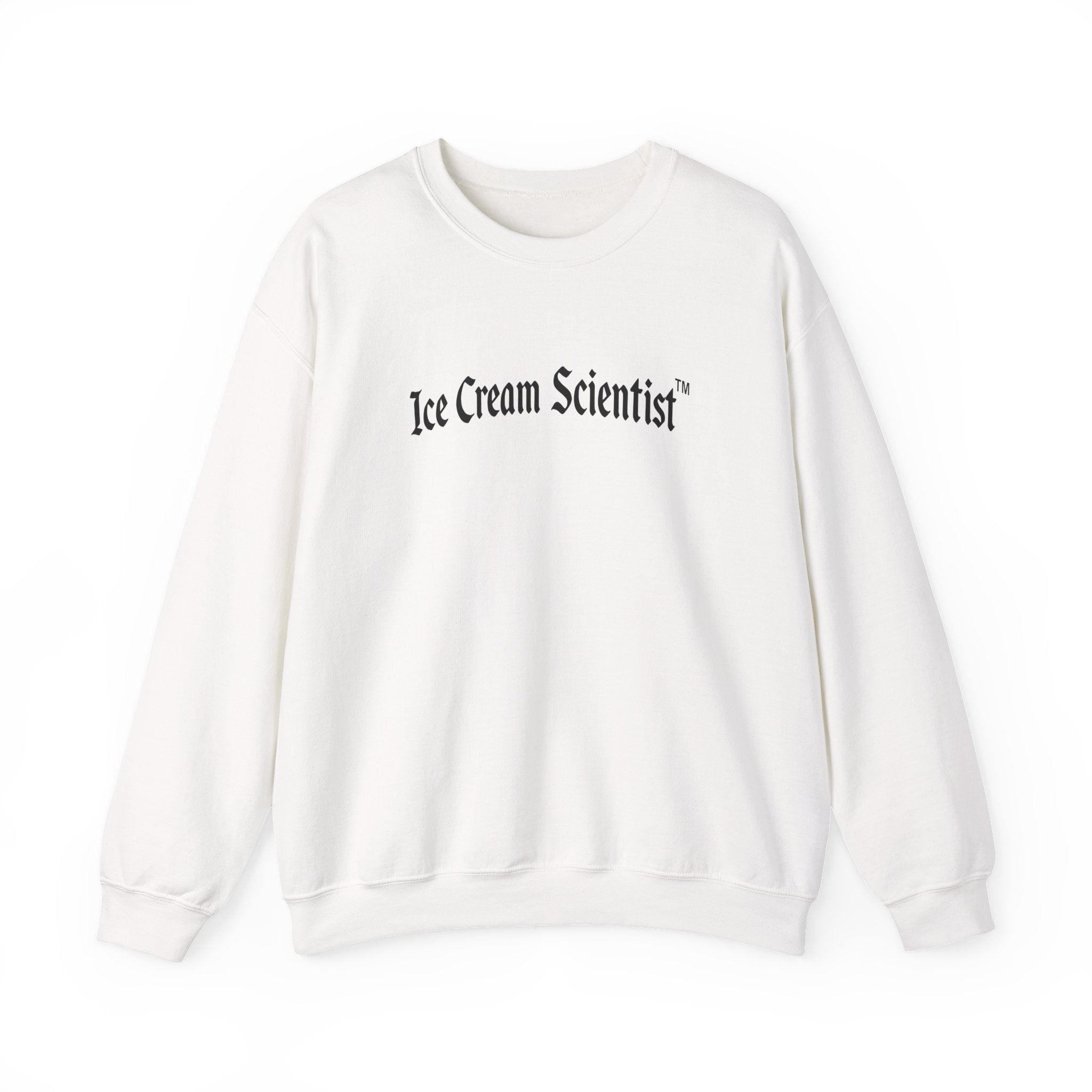 Ice Cream Scientist Crewneck Sweatshirt — Cute Dessert Lover Pullover
