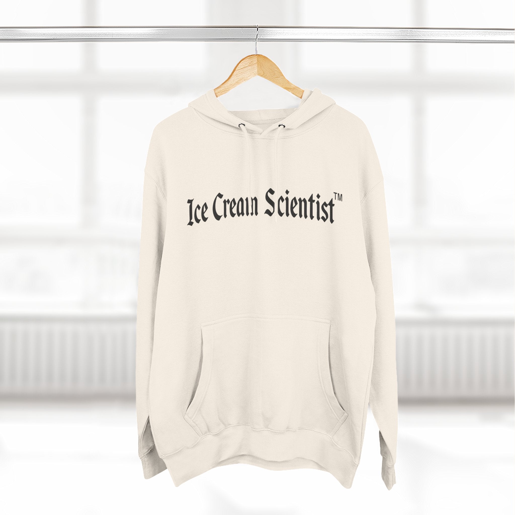 Ice Cream Scientist™ Lab Hoodie — Three-Panel Fleece Hoodie
