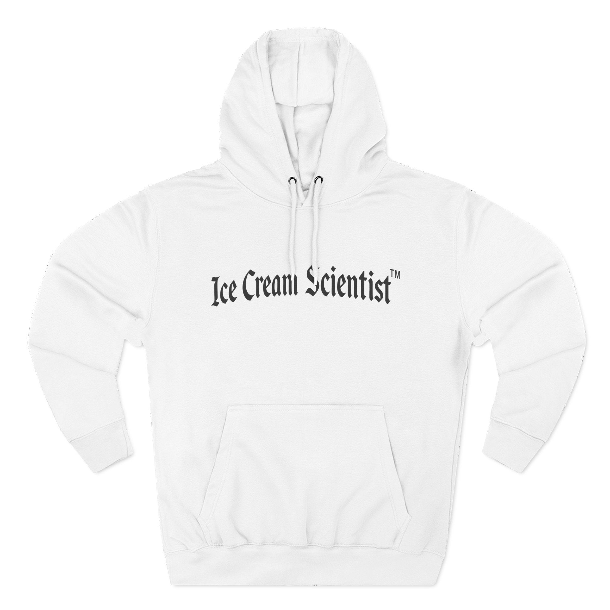 Ice Cream Scientist™ Lab Hoodie — Three-Panel Fleece Hoodie