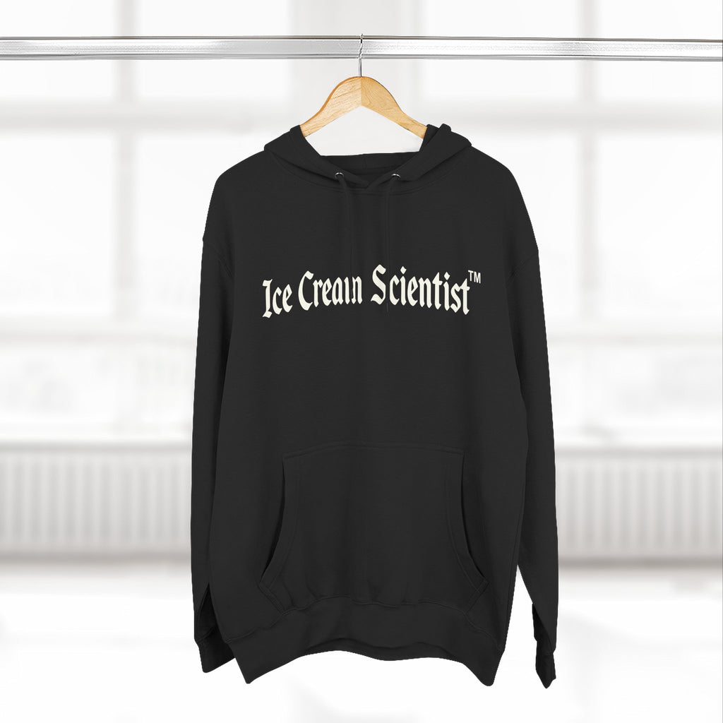Ice Cream Scientist™ Lab Hoodie — Three-Panel Fleece Hoodie