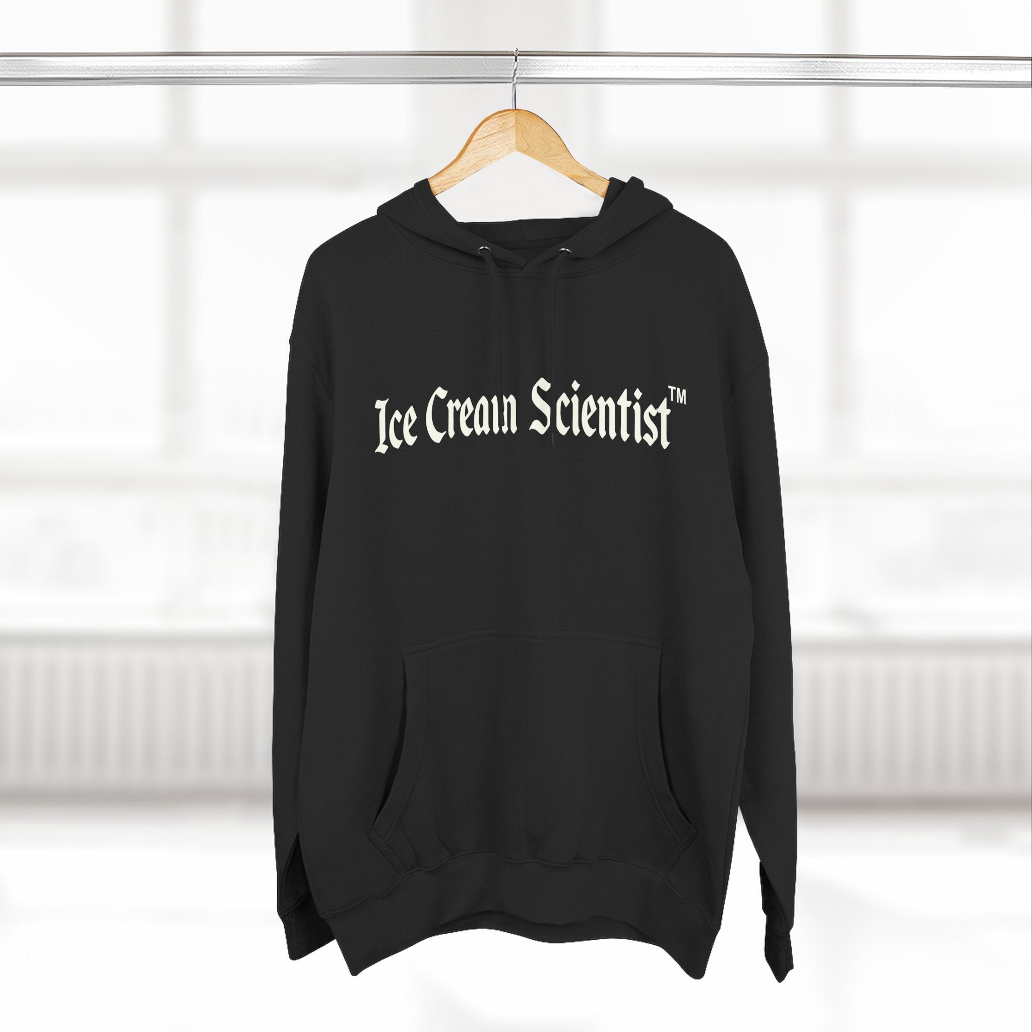 Ice Cream Scientist™ Lab Hoodie — Three-Panel Fleece Hoodie